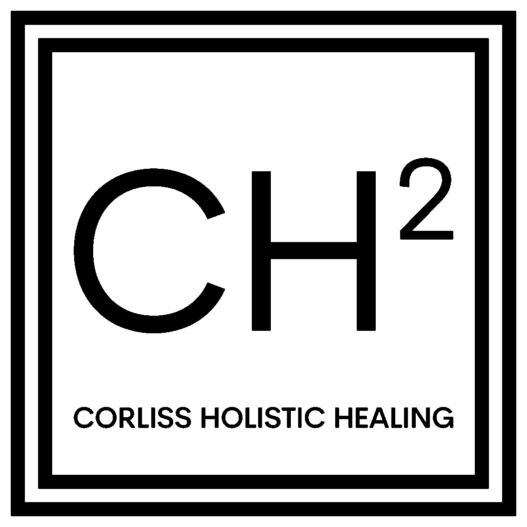 Silhouette of a person sitting cross-legged.
